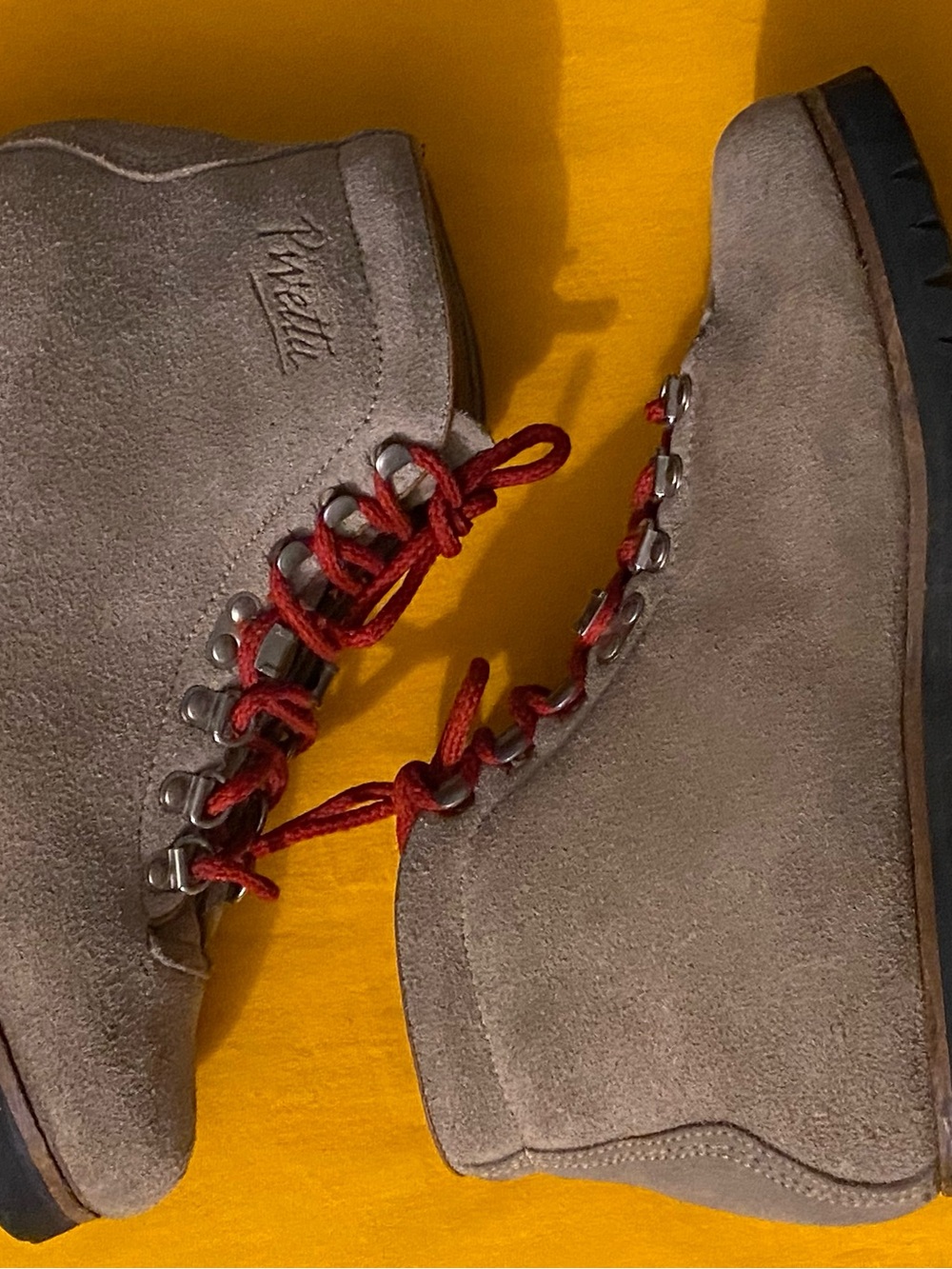 Men's Pivetta Italian made hiking boots 6.5 - Picture 2 of 9